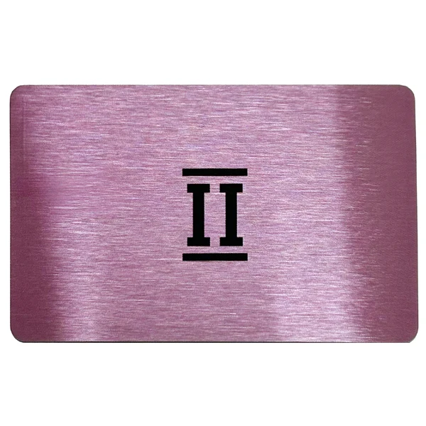 Contactless Metal Card - Heavy Inlay Card - Image 2